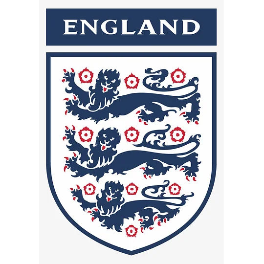 England Football Team Logo 30*40cm full round drill diamond painting