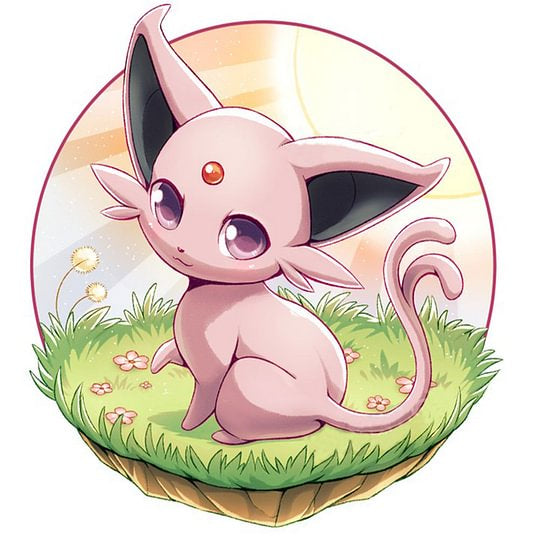 Pokmon Eevee 30*30cm full round drill diamond painting