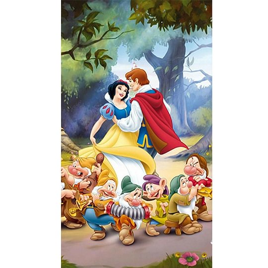 Full Round Drill Diamond Painting 40*70cm Snow White