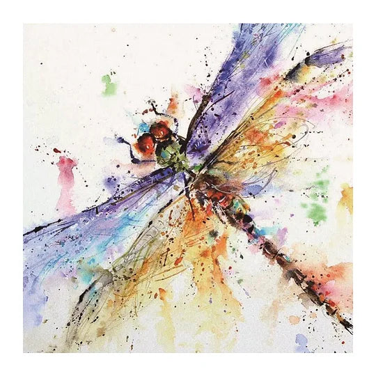 Full Square Drill Diamond Painting 30*30cm Dragonfly