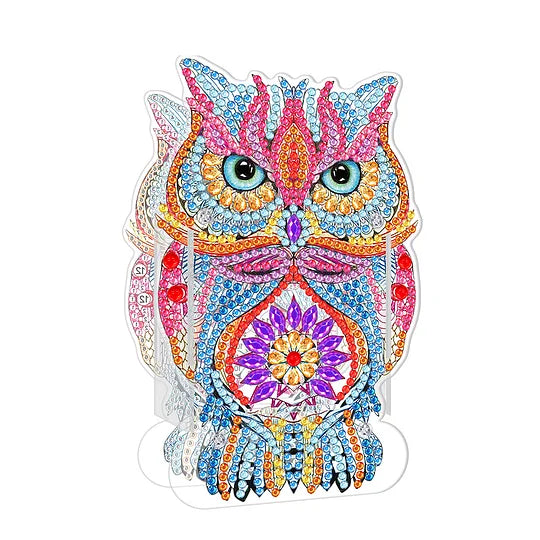 Diamond Painting Pen Holder Owl