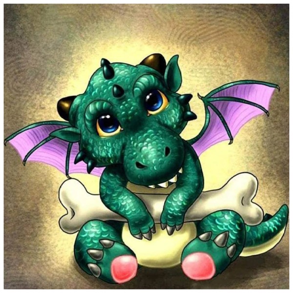 Dragon Cute Winged Dinosaur