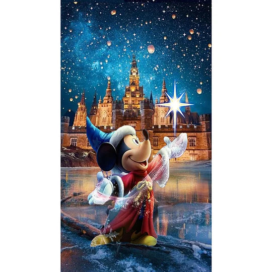 Magic Mickey 50*90cm full round drill diamond painting