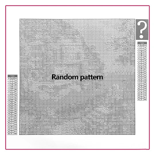 Random Pattern Full Round Diamond Painting 30*30cm