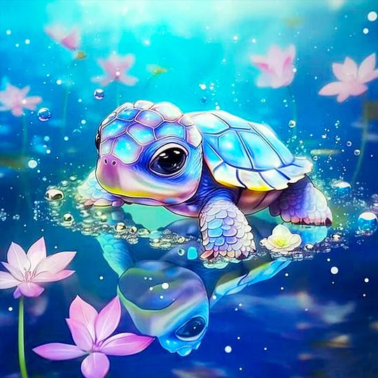 Full Round Drill Diamond Painting 30*30cm Little Turtle