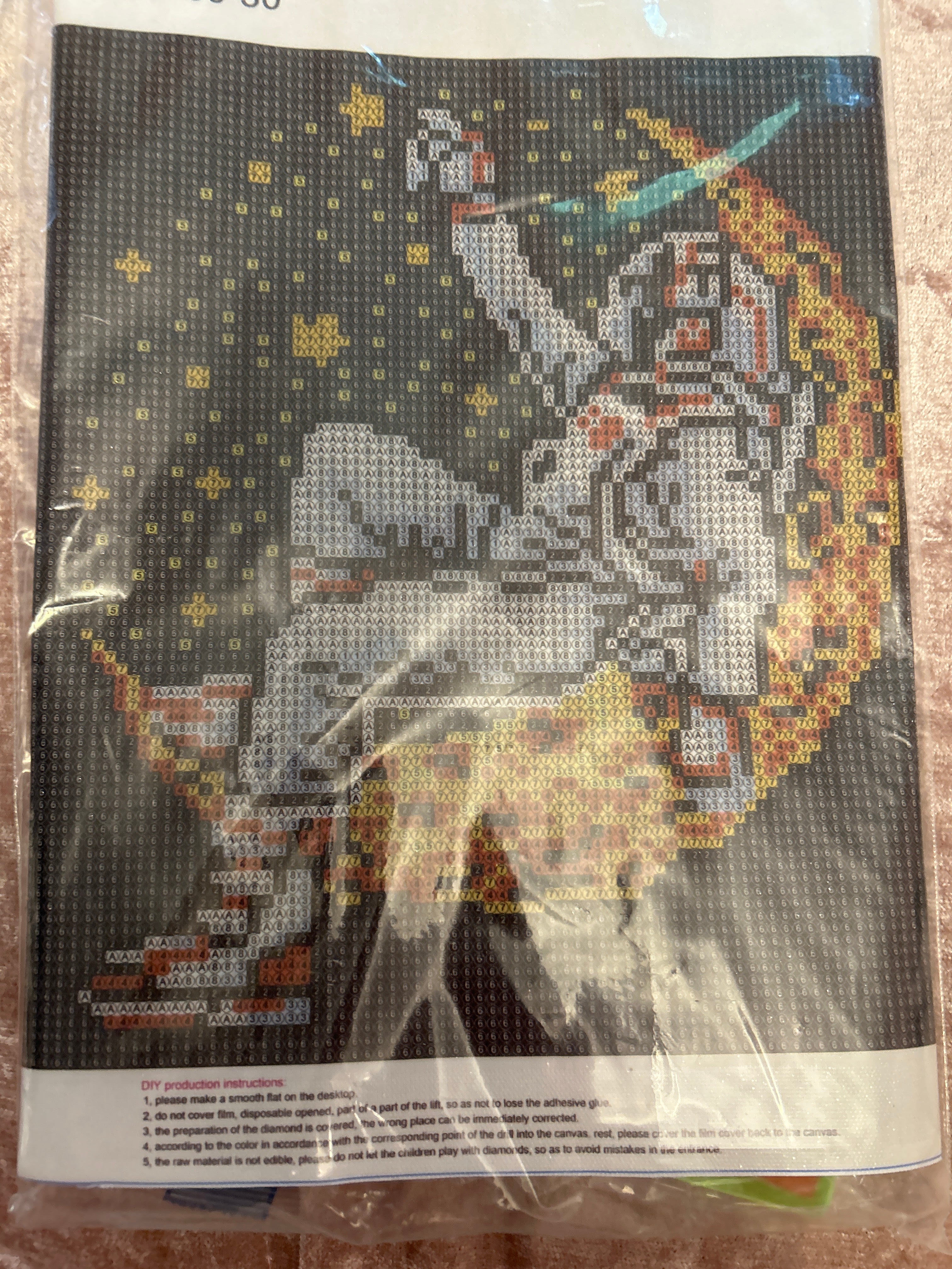 Astronaut on moon 30*30cm full round drill diamond painting