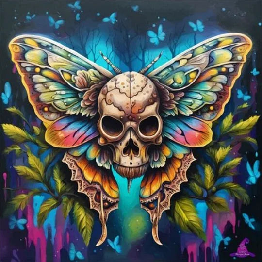 Forest Butterfly 40*40cm full round drill diamond painting