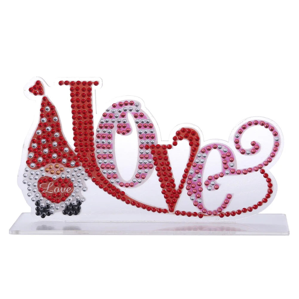 Diamond Painting Valentine’s Day Ornament