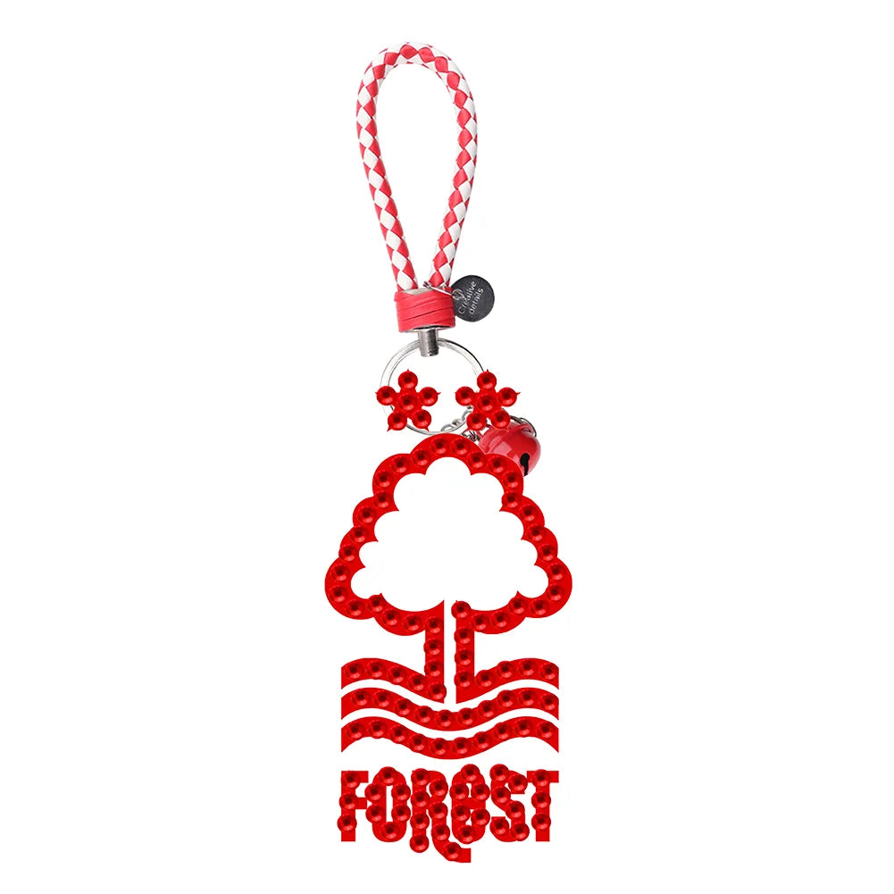 Double Sided Diamond Painting Keyring Nottingham Forest