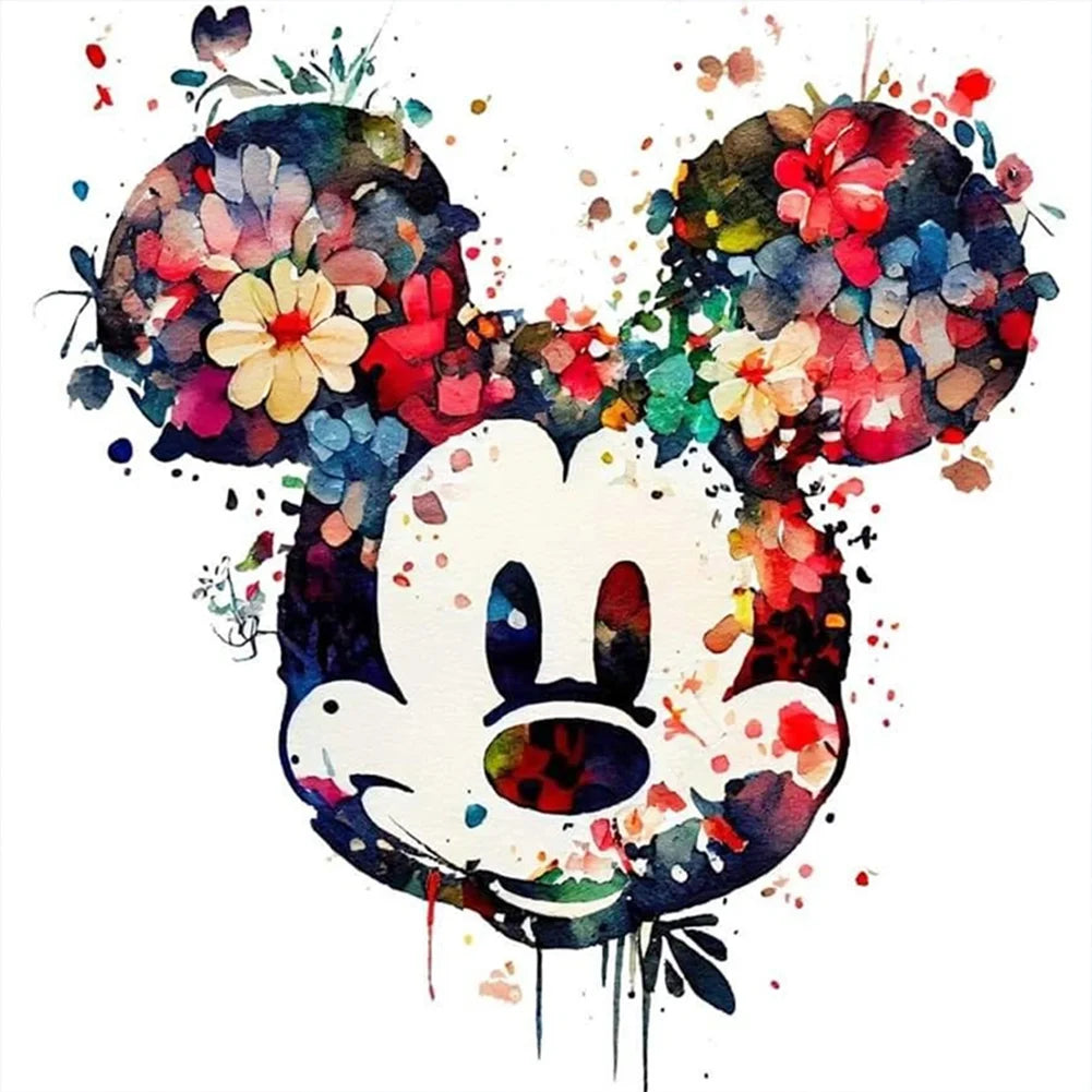 Mickey Avatar Full 11CT Pre-stamped 40*40cm cross stitch