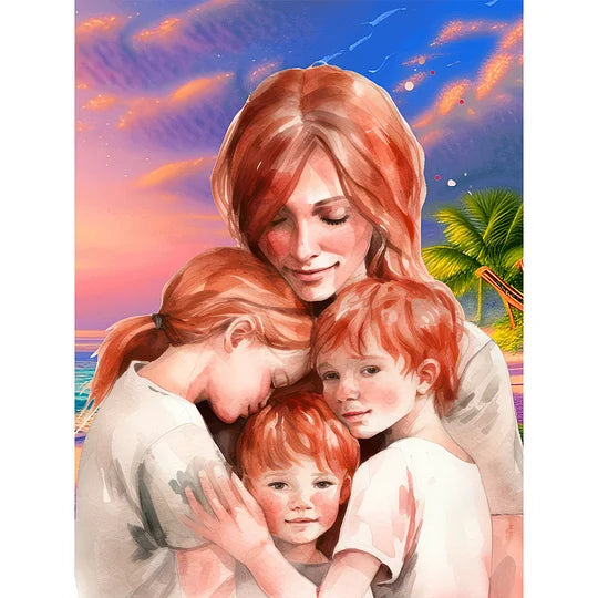 Mother’s Day 30*40cm full round drill diamond painting