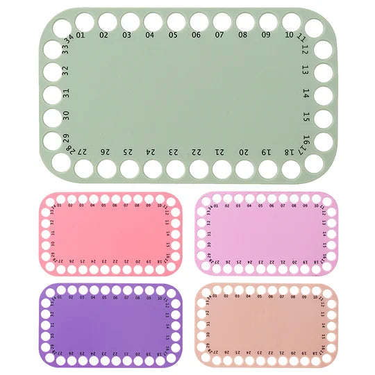 Embroidery thread organiser cards