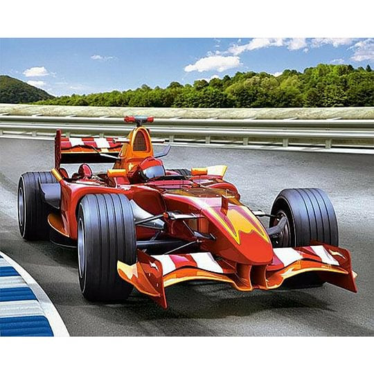 Karting 50*40cm full round drill diamond painting