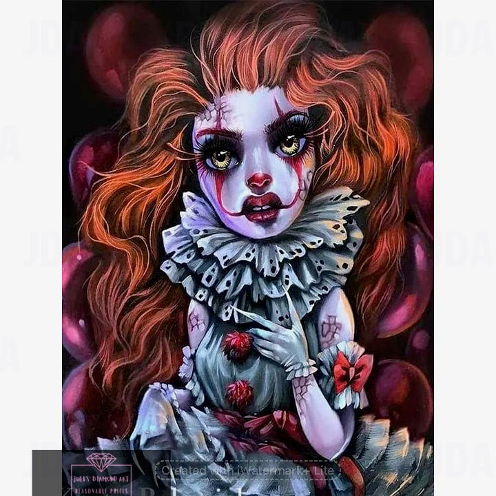 Harley Quinn 30*40cm full round drill diamond painting