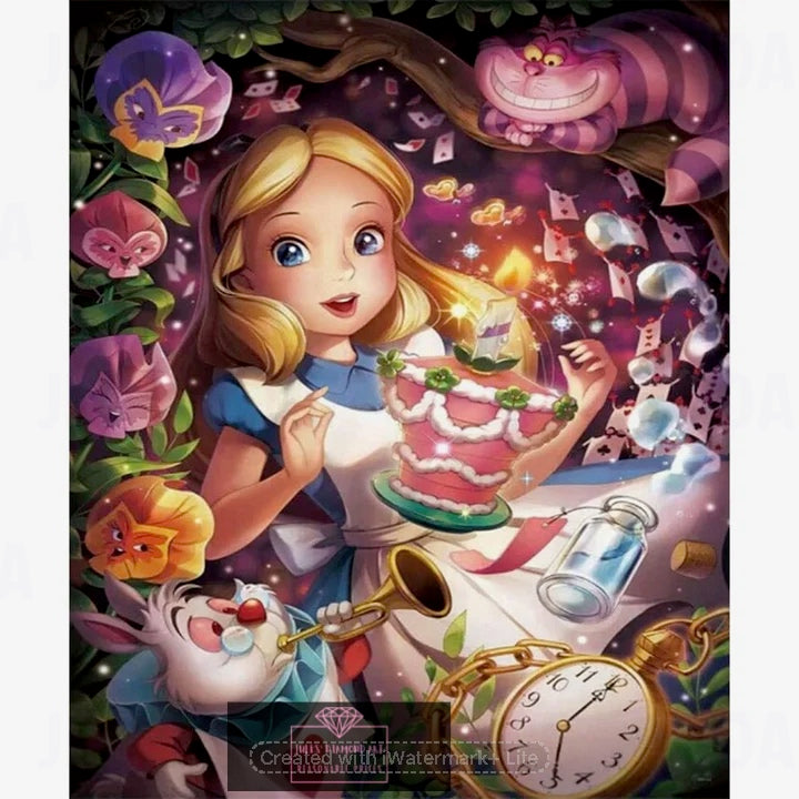 Alice 30*40cm full round drill diamond painting