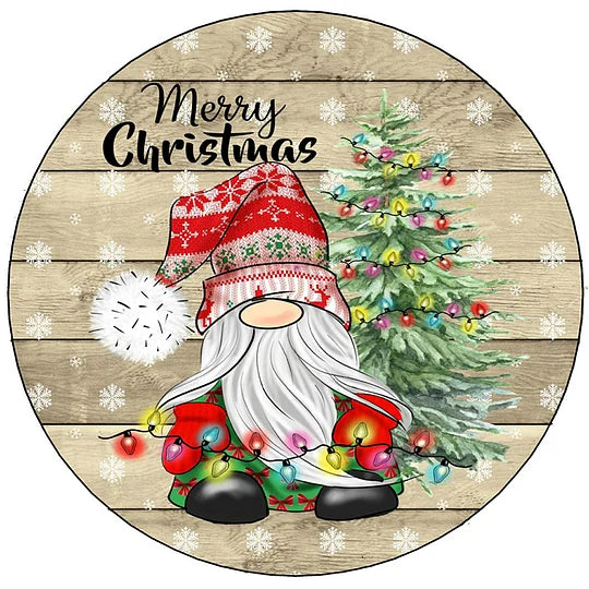 Santa Claus 30*30cm full round drill diamond painting