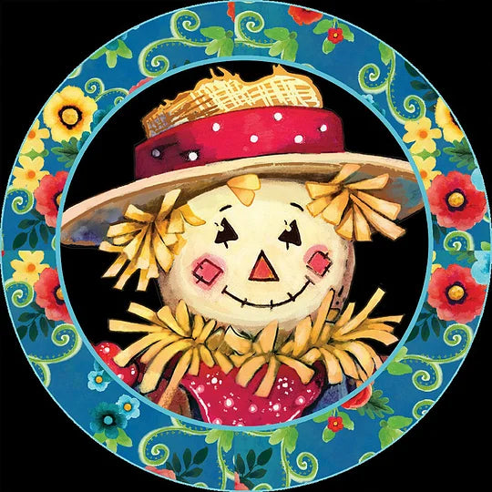 Scarecrow 30*30cm full round drill diamond painting