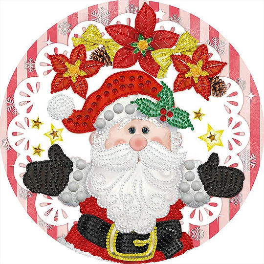 Santa Claus 30*30cm special shaped drill diamond painting