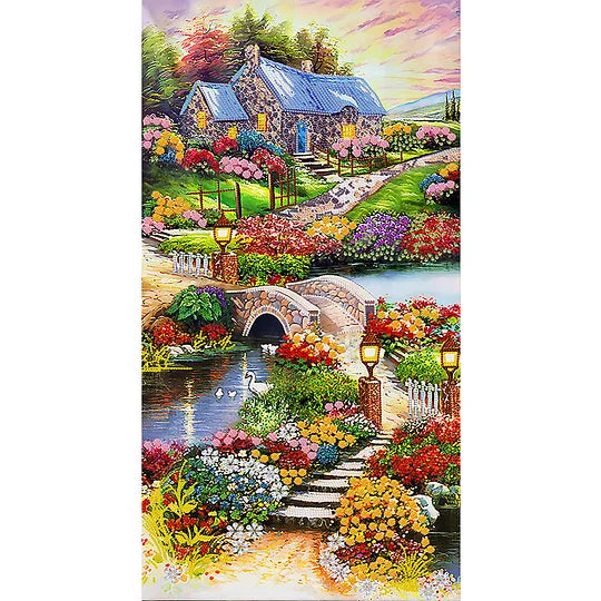 Country Style 45*85cm special shaped drill diamond painting