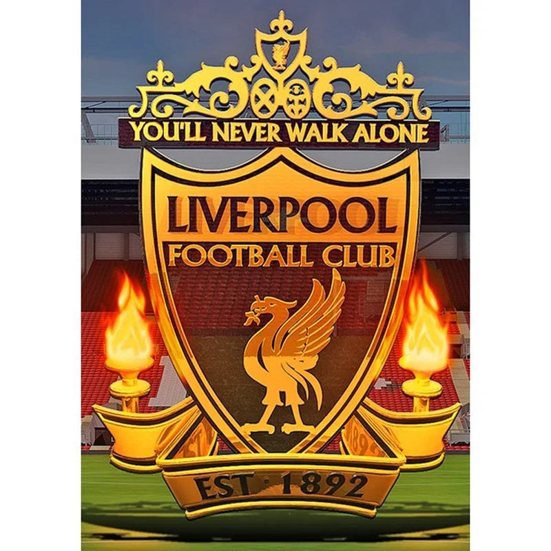 Liverpool Team Club 50*60cm full round drill diamond painting