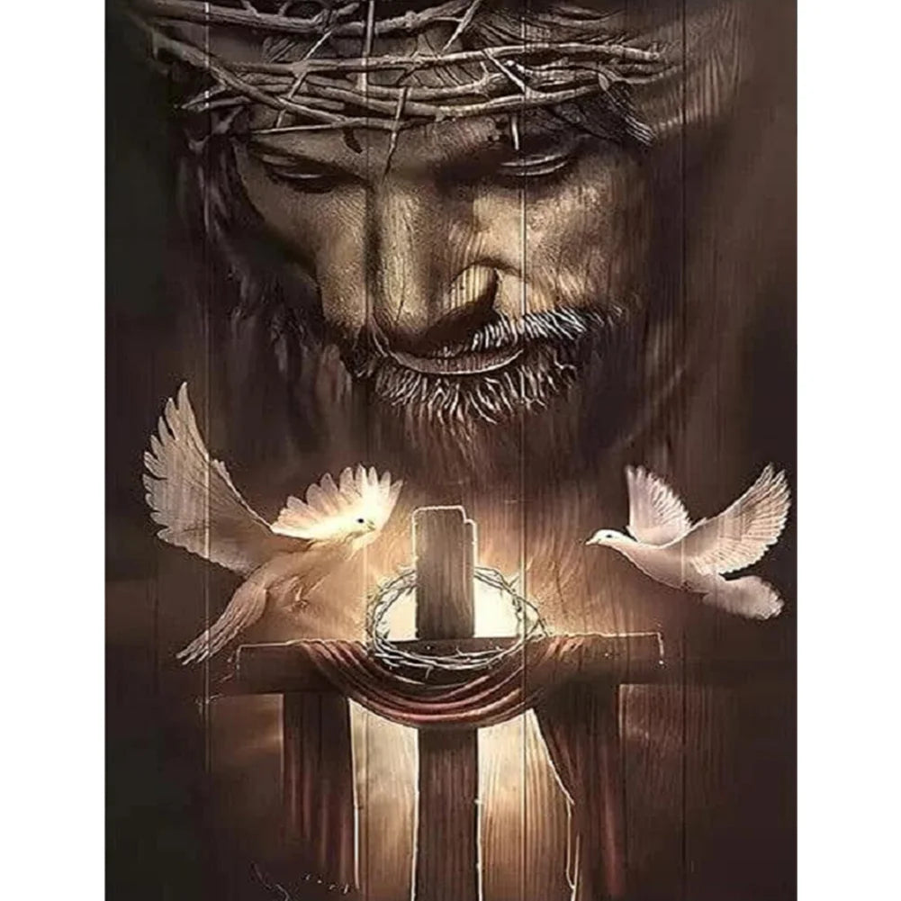 Jesus 30*40cm full square drill diamond painting