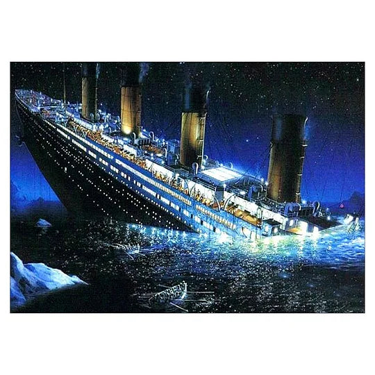 Titanic 30*40cm full round drill diamond painting