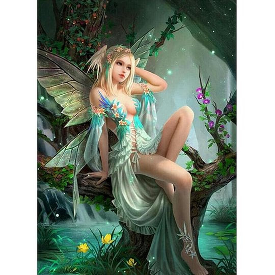 Fairy 30*40cm full square drill diamond painting