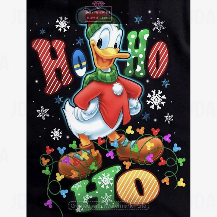 Christmas Donald Duck 30*40cm full round drill diamond painting