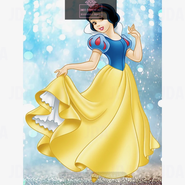 Disney Princess 30*40cm full round drill diamond painting