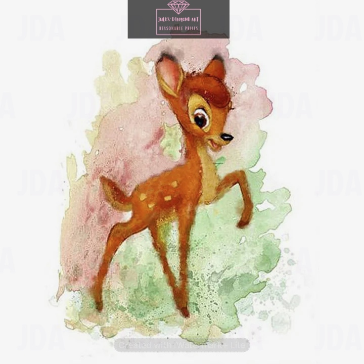 Disney Deer 30*40cm full round drill diamond  painting