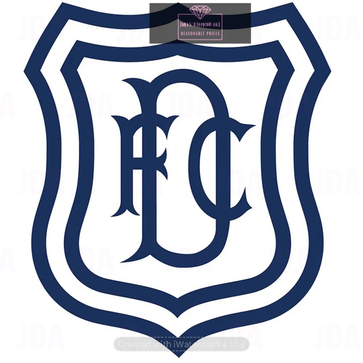 Dundee Football Club 30*30cm full round drill diamond painting