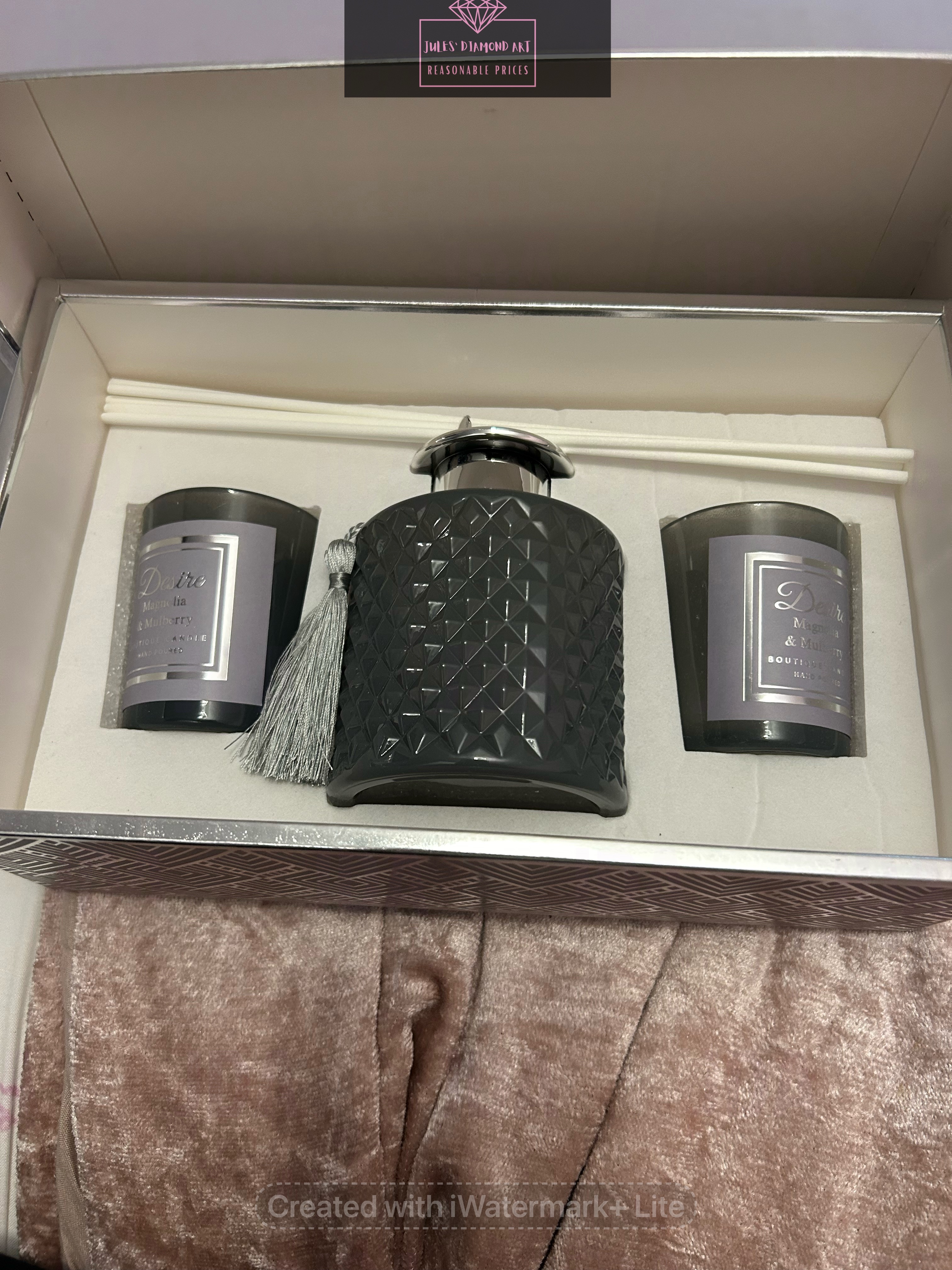 Magnolia & Mulberry Boutique Diffuser & Candle Set