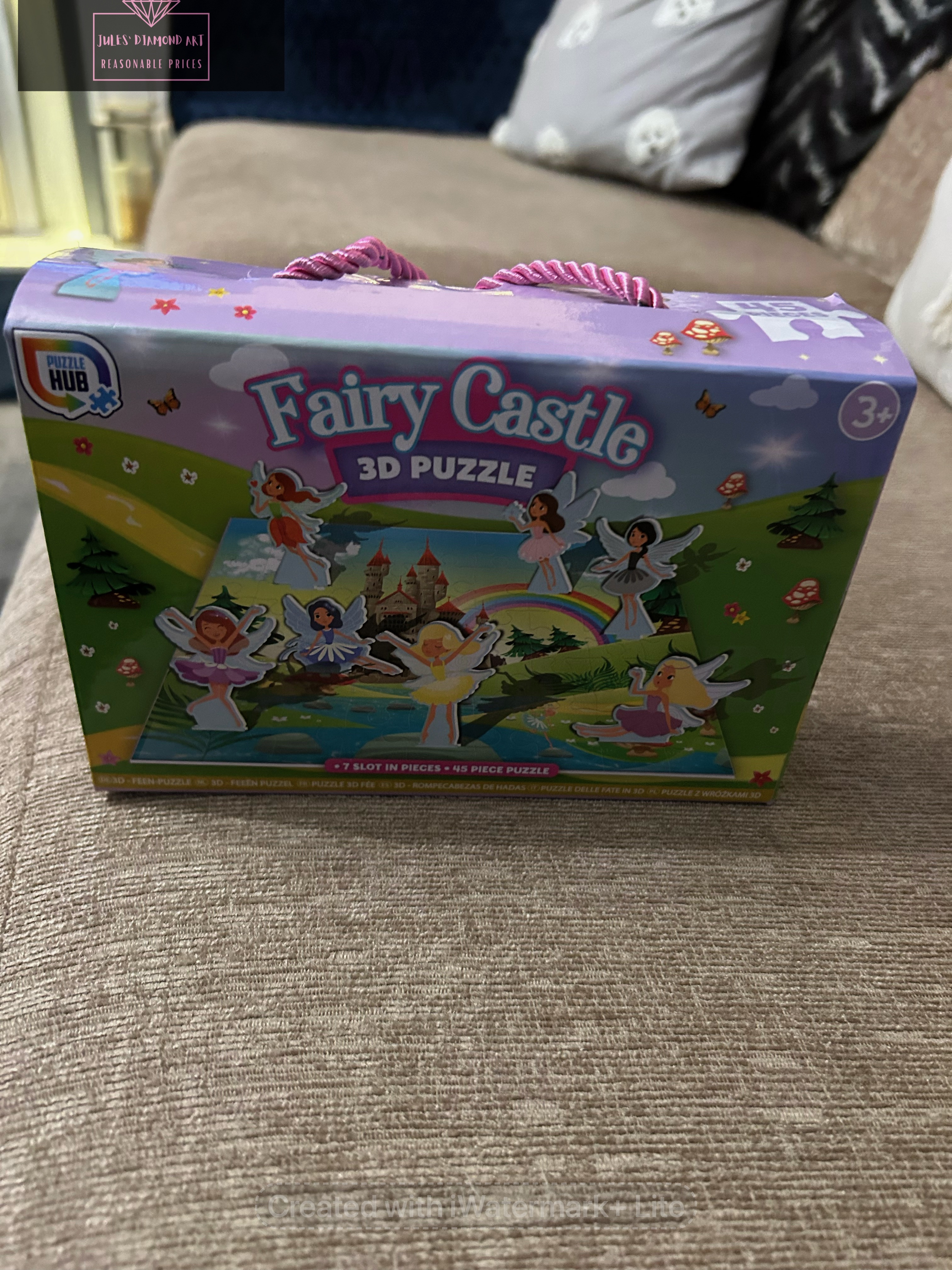 Fairy Castle 3D Puzzle Jigsaw