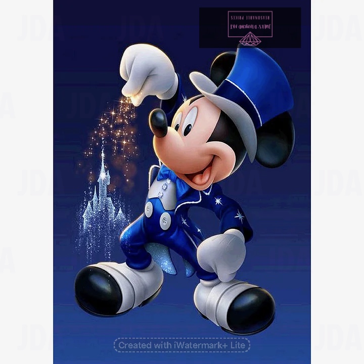 Disney Cartoon Mouse 30*40cm full round drill diamond painting