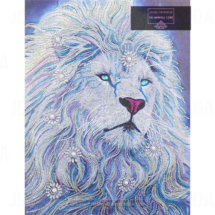 Lion 40*50cm special shaped drill diamond painting