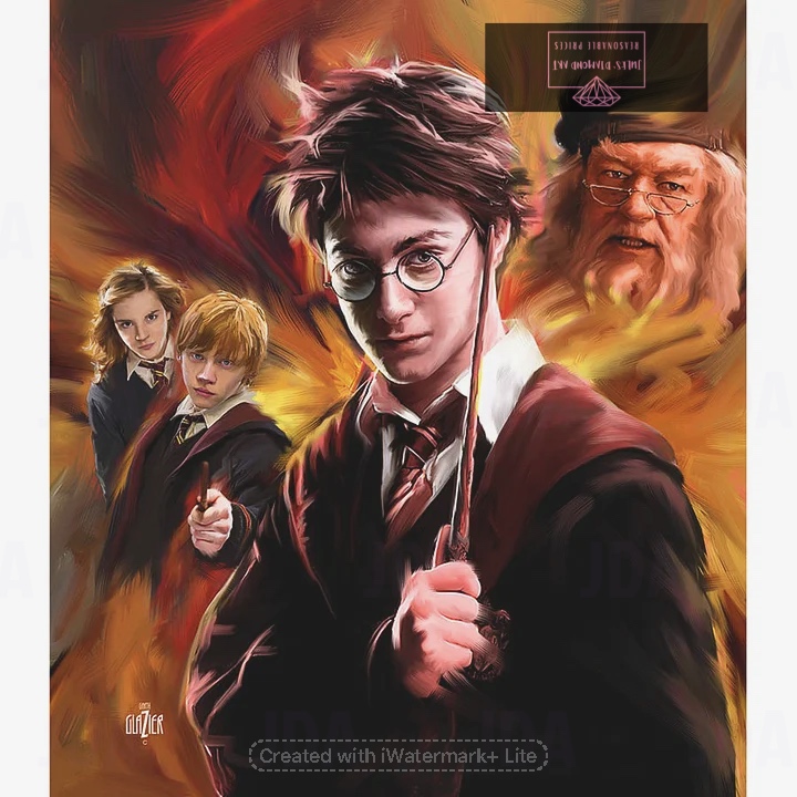 Harry Potter 30*40cm full round drill diamond painting