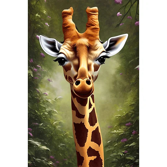 Giraffe 40*60cm full round drill diamond painting