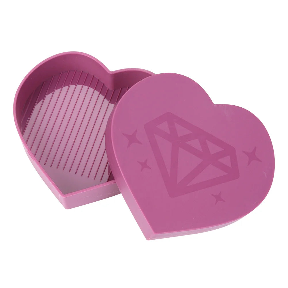 5D Diamond Painting Tray Heart Shape