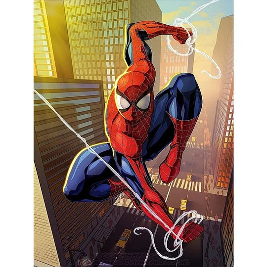 SpiderMan 30*40cm (canvas) full round drill diamond painting