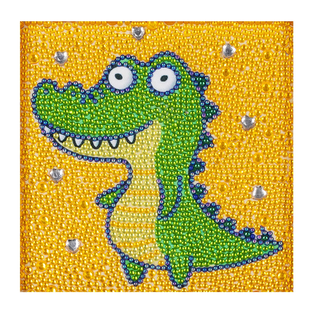 Cartoon Animal 18*18cm full special shaped drill diamond painting