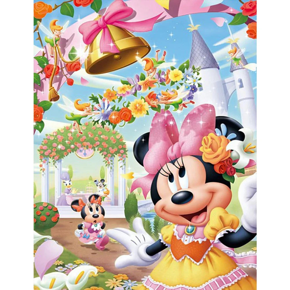 Disney Mickey Minnie 50*65cm full round drill diamond painting