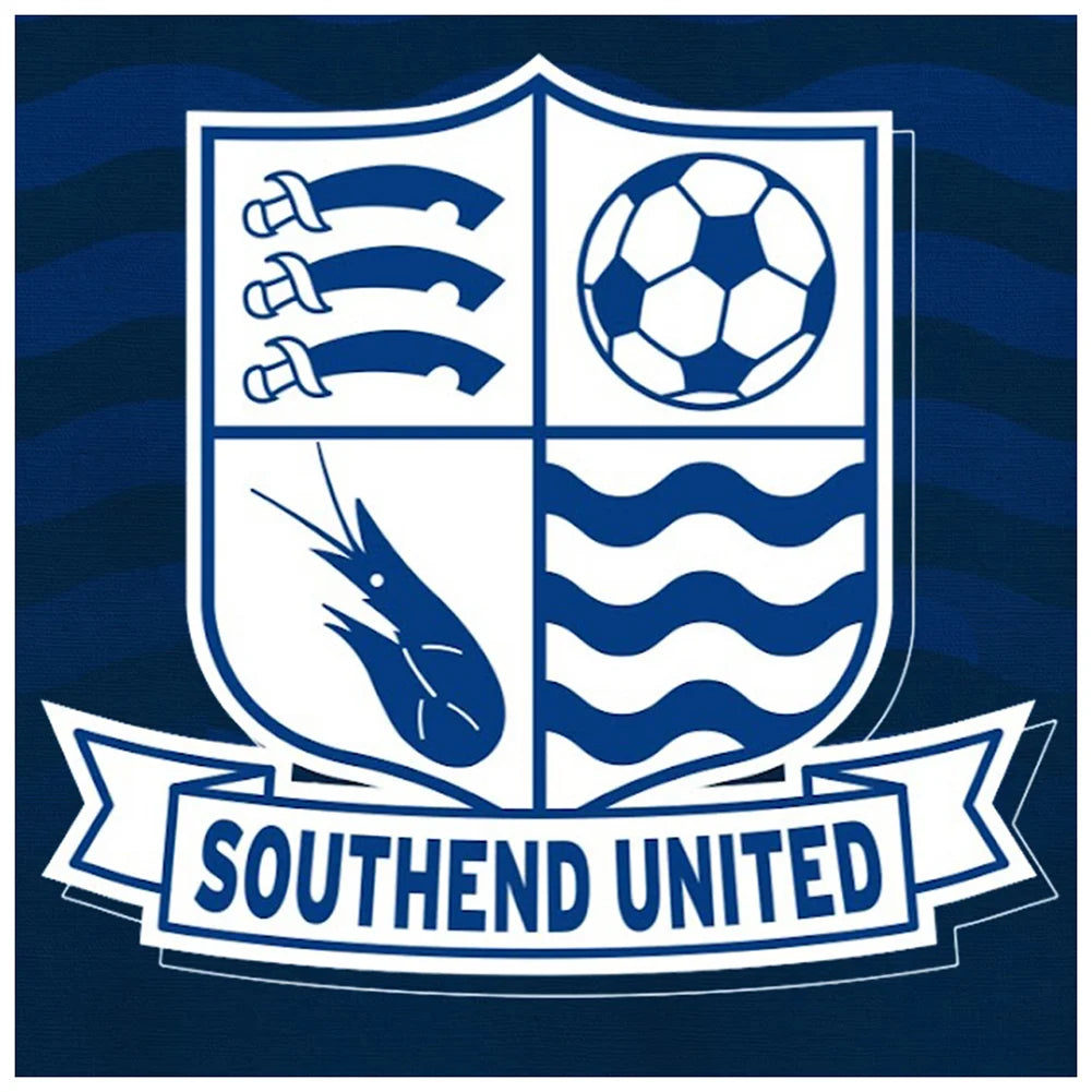 Football Team Emblem Southend United 30*30cm full round drill diamond painting