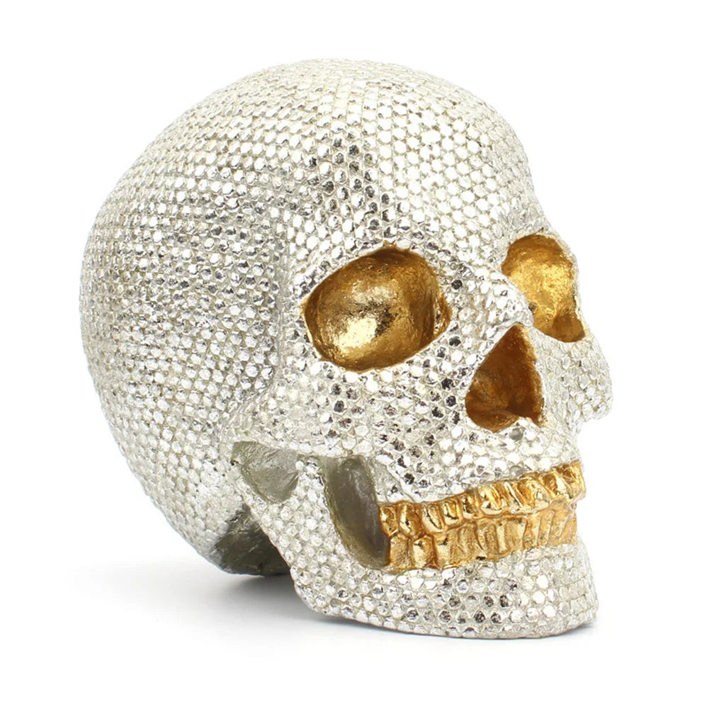 Household Halloween Pearlescent Skull Ornament