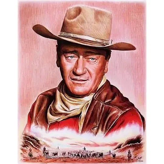 Cowboy 30*40cm full round drill diamond painting