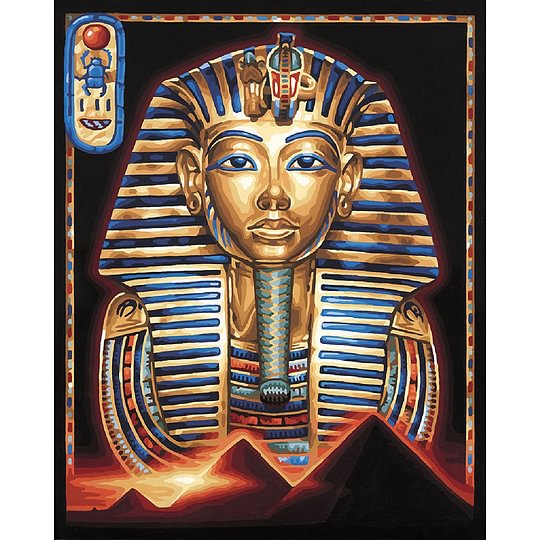 Egyptian Portrait 40*50cm full round drill diamond painting