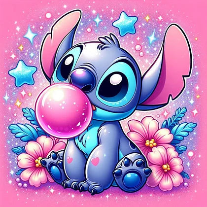 Disney Stitch 30*30cm full round drill diamond painting