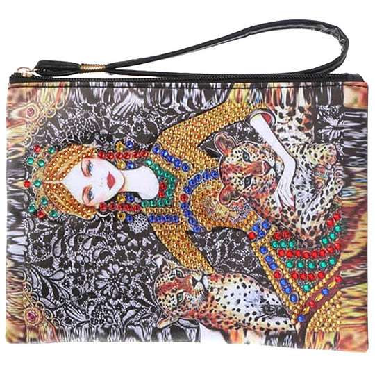 Diamond Painting Clutch special shaped drill PU Leather