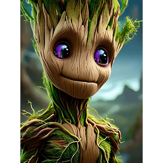 Groot Treant 40*50cm full round drill diamond painting