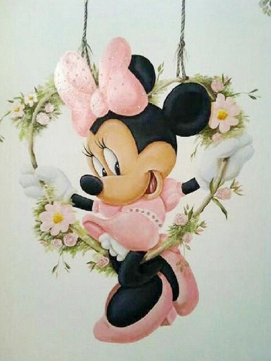 Minnie 30*40cm full square drill diamond painting