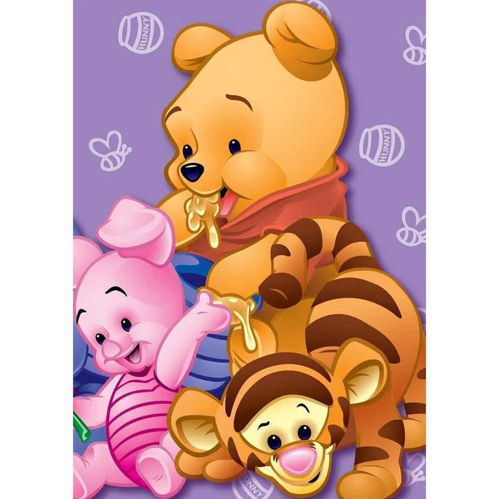 Cartoon Bear 30*40cm full round drill diamond painting